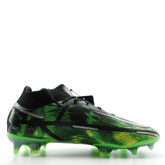 Nike Phantom GT2 Elite DF SW FG Shockwave Green Soccer Cleat Mens 7.5 DM0731-003 - Picture 3 of 12